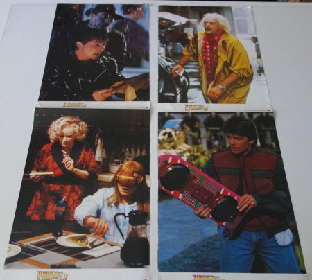 Zurück in die Zukunft Teil II originale deutsche Grossfotos
